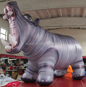 Mới nhất inflatable cuộc diễu hành/khổng lồ inflatable hà mã 5m cao/inflatable động vật - Product Image 1