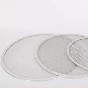 Making pizza convenient Stainless steel Square Round Pizza screen