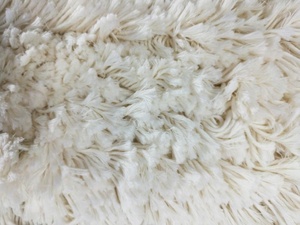 Tête de balai à poussière en coton W6535, extrémité coupée, plate, avec clip et cadre en métal pour le nettoyage ménager - Product Image 3