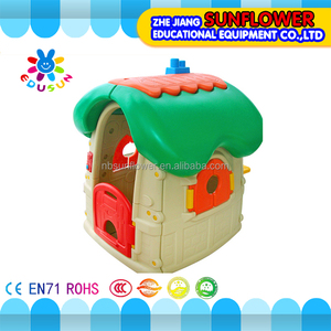 Seguridad no tóxico plástico playhouse niños favoritos juguetes casa de juegos para niños de plástico - Product Image 1