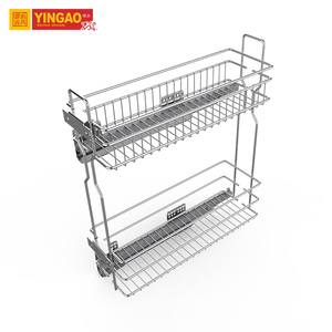 Multi-function Stainless Steel Kitchen <strong>Wire</strong> Mesh <strong>Basket</strong> <strong>Wire</strong> <strong>Basket</strong> <strong>Drawer</strong> - Product Image 3