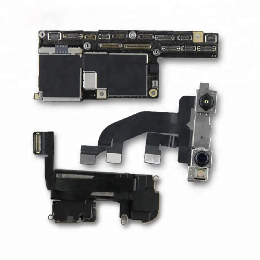 Full tested Original unlocked for phone XS max motherboard mainboard with face ID logic board 64gb/256gb/521gb with chips good