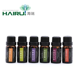 Aceites esenciales naturales de masaje puro, conjunto de aceite de aromaterapia, lavanda, árbol de té, eucalipto, hierba de limón, naranja, menta