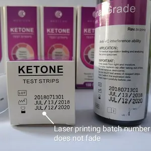 소변 검사를위한 소변 케톤 테스트 스트립 전 세계 핫 판매
