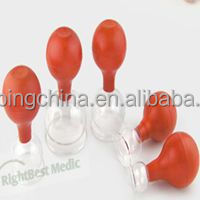 Ensemble de ventouses en verre et silicone Rightbest, 5 tailles, classe I, pour le soin du corps, antirhumatismal, certifié CE - Product Image 4