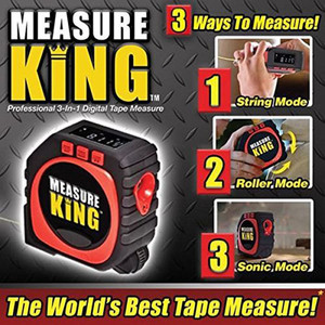 Như đã thấy trên TV Laser biện pháp 3-in-1 kỹ thuật số băng LC tay công cụ tùy chỉnh in logo màu đỏ + đen bong bóng vỏ OEM chấp nhận được 5m - Product Image 3
