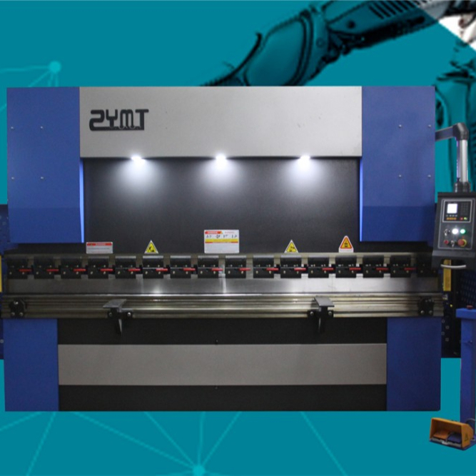 ZYMT ZYB 100T/3200 с алюминиевой железной пластиной Delem DA56S для стального складского гидравлического прессового тормоза