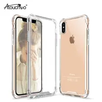 ATOUCHBO Customize Explosion Proof TPU And PC Transparent Mobile Cover Phone Case for iPhone X Xs Xs Max XR