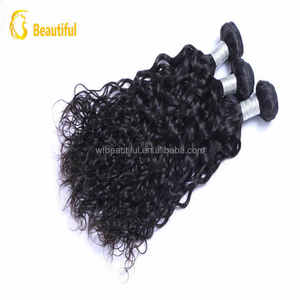 Extensiones de Cabello Hermoso, onda natural <span class=keywords><strong>del</strong></span> pelo Remy indio, al por mayor de la armadura <span class=keywords><strong>del</strong></span> pelo indio <span class=keywords><strong>en</strong></span> la India - Product Image 2