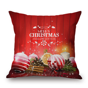 <span class=keywords><strong>2018</strong></span> nouvelle housse de coussin décorative en lin confortable pour arbre de Noël - Product Image 5