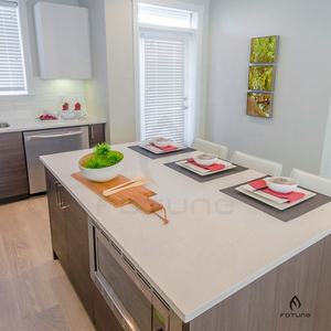 Encimera personalizada de cocina comercial, material de mármol cultivado - Product Image 2