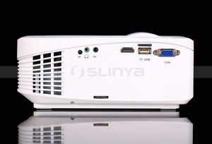 Max 200 Inch Màn Hình 1000 <span class=keywords><strong>Lumen</strong></span> 20 K giờ cuộc sống LED Nhỏ Chiếu Xách Tay - Product Image 4