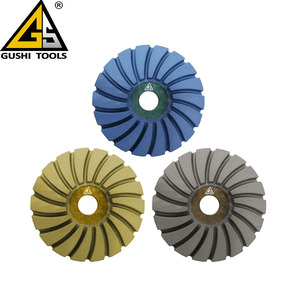 Snail Lock Granit/Marmor Polieren Diamond Edge Polier pads mit Flach polier maschine - Product Image 2