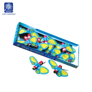 Safe Delivery W526 Spring Butterflies(Small) Helicopters Consumer Novelty Fireworks Toy Pyrotechnic