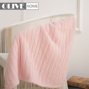 Échantillon gratuit Double couche <span class=keywords><strong>rose</strong></span> tricoté polaire inversé bébé <span class=keywords><strong>couverture</strong></span> polaire gaufrée coton tricoté biologique bébé emmaillotage <span class=keywords><strong>Minky</strong></span> <span class=keywords><strong>couverture</strong></span> - Product Image 2
