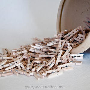 25mm 35mm Mini molletta in legno molletta in legno naturale piccola clip in legno per <span class=keywords><strong>foto</strong></span> - Product Image 3