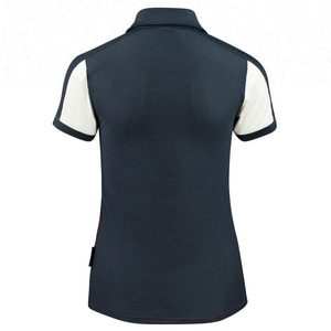 Abbigliamento da Equitazione Femminile con Ricamo di Marca, <span class=keywords><strong>Polo</strong></span> da Equitazione in Rete Traspirante a 2 Colori - Product Image 4