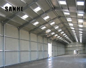 Industrial Hall <strong>Steel</strong> Structure Prefab Metal Warehouse Building - Product Image 4