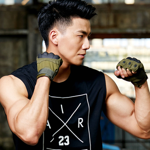 Wholesale Mens Training Hard <strong>Knuckle</strong> Half Finger <strong>Gloves</strong> - Product Image 3