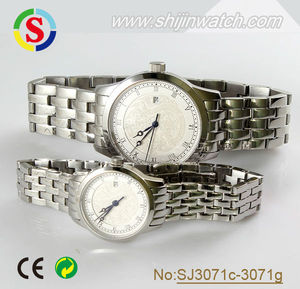 amante del reloj de cuarzo reloj de acero inoxidable para el día de san valentín pareja <span class=keywords><strong>watch</strong></span> - Product Image 1