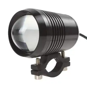 Lampu Sorot Led Sepeda Motor, Lampu U2 30W 1500LM dengan Fungsi Berkedip Braket