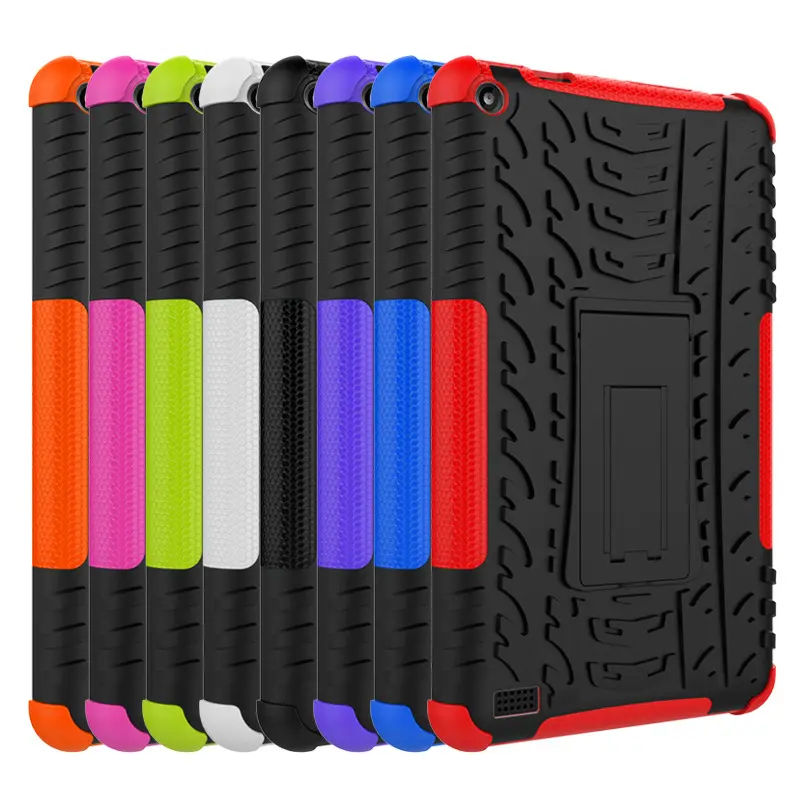 Shockproof Rugged Kickstand 7 INCH Tablet Cover For Amazon Kindle Fire hd7 2015 Case