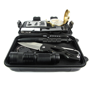 Mẫu Miễn Phí Khẩn Cấp Thảm Họa <span class=keywords><strong>Survival</strong></span> <span class=keywords><strong>Kit</strong></span> Với Fire Starter <span class=keywords><strong>Survival</strong></span> Dao Và Thẻ - Product Image 5