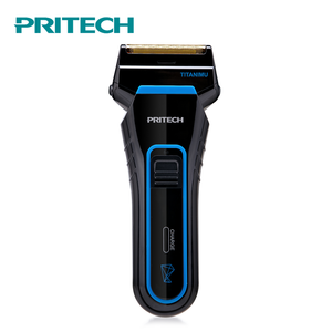 Недорогая электрическая бритва с плавающей головкой PRITECH с чистящей щеткой - Product Image 4