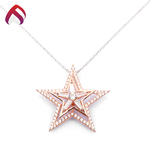 Proveedor Profesional ano Esmeralda collar de la joyería de la plata esterlina 925 - Product Image 2
