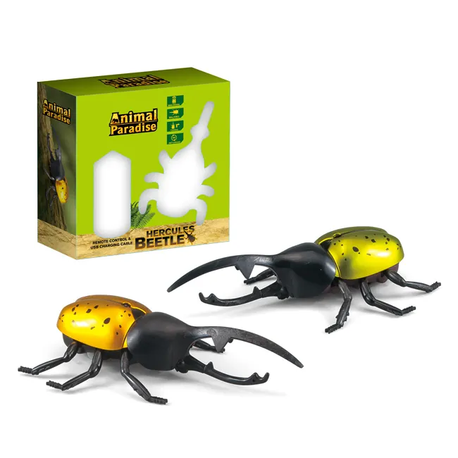 Großhandel interessant kinder kunststoff käfer spielzeug rc insekt spielzeug für paly HC403875