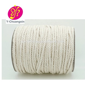 Promotions 4mm nature cotton Braided cord from China supplier