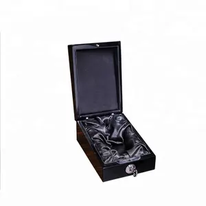 key lock shape hot sale luxury wooden perfume bottle packaging box