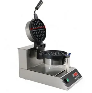 CE Certification Commercial Waffle Maker/Electric Pop Corn Tortilla Waffle Maker Machine With Digital Display