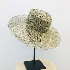 Sombrero de Paja Marroquí Personalizado, Sombrero de Paja de Ala Ancha de Moda - Product Image 6