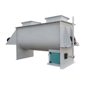 Horizontal 1T/H Poultry Feed Grinder Mixer Animal Sheep Pig Cattle Feed Mixer CE