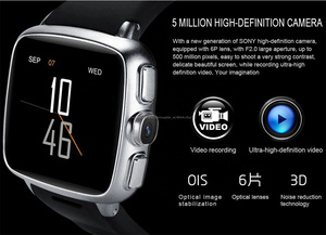 Android 5.1 Pulsera inteligente de doble núcleo Pulsera deportiva de 1.54 pulgadas <span class=keywords><strong>con</strong></span> ranura <span class=keywords><strong>para</strong></span> tarjeta IP54 Micro Sim - Product Image 2