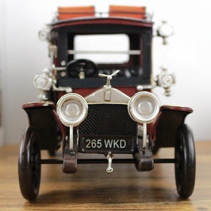 Modellino <span class=keywords><strong>Auto</strong></span> d'Epoca in Metallo 1907 Scala 1:12 Figurina Veicolo Vintage Modellino <span class=keywords><strong>Auto</strong></span> Retrò Regalo per Ragazzi Decorazione Casa Ufficio - Product Image 6