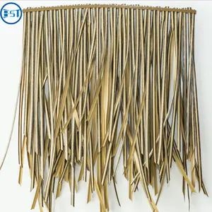 100% new material plastic simulation thatch grass roofing
