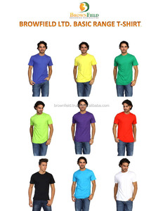Camisetas Lisas de Color 100% Algodón Jersey 30/1 Impresión Personalizada Suministro OEM - Product Image 4