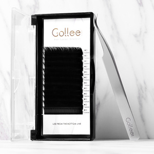 Gollee OEM ODM C CC D Curl naturaleza viva <span class=keywords><strong>Feg</strong></span> seda <span class=keywords><strong>pestañas</strong></span> - Product Image 1