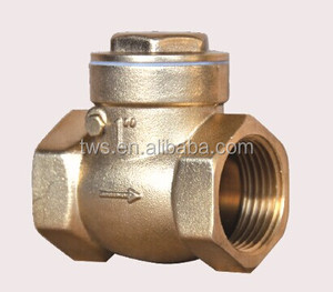 DN15-DN50 BSP chủ đề <span class=keywords><strong>Swing</strong></span> Brass kiểm tra van - Product Image 1