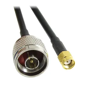 N Male to RP SMA Male coax antenna cable assembly wire
