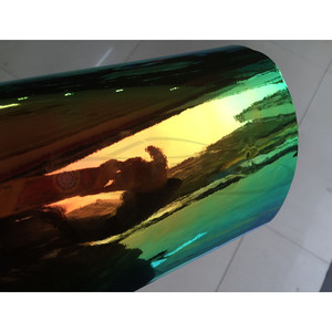 <span class=keywords><strong>Vinyl</strong></span> <span class=keywords><strong>Chrome</strong></span> Pelangi Premium, <span class=keywords><strong>Vinyl</strong></span> Holografik untuk Desain Kendaraan, <span class=keywords><strong>Vinyl</strong></span> Mutiara Chameleon Emas untuk Pembungkus Bodi Mobil - Product Image 4