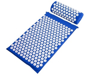 La relajación muscular crónica dolor de cabeza el dolor de espalda alivia la acupuntura colchón de masaje estera de acupresión y almohada - Product Image 3