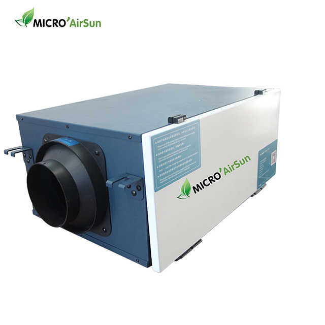 Fresh Air Indoor Circulation Unit Air Purification Ventilator With Hepa