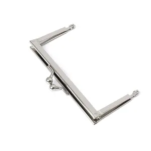 Custom Kiss Lock Frame Bag Handles Metal Frame Accessories Elegant Clutch Bag Frames Wholesaler