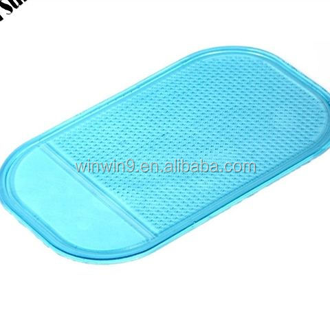 Новый полиуретановый гелевый липкий коврик для приборной панели автомобиля, Противоскользящий коврик для автомобилей