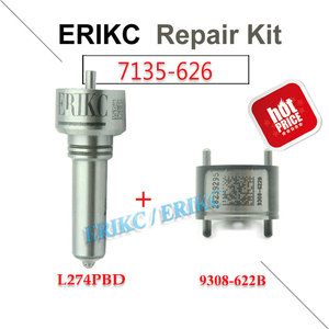 Erikc 7135-626 <span class=keywords><strong>rial</strong></span> comunes inyector EJBR05301D kits de reparación L274PBD boquilla + 9308-621C auto válvula del <span class=keywords><strong>motor</strong></span> diesel 28440421 - Product Image 1