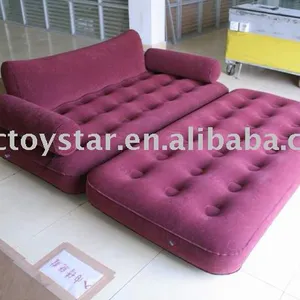 Groothandel paars opblaasbare sofa bed