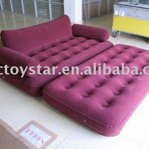 Sofá <span class=keywords><strong>cama</strong></span> inflable púrpura al por mayor - Product Image 1